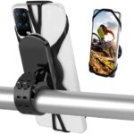 Ninonly 自転車 スマホホルダー シリコン 360度回転&クイ...-同舟