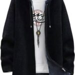 加绒中长款毛衣外套  85/件
黑色：M10、L5、XL3、2XL20...-同舟