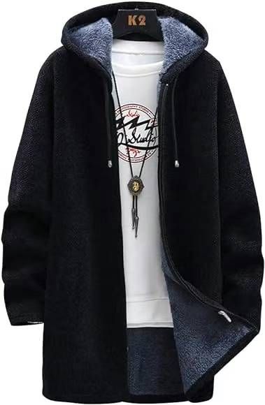 图片[3]-加绒中长款毛衣外套  85/件
黑色：M10、L5、XL3、2XL20…-日本亚马逊论坛-海外推广-同舟