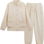 法兰绒的睡衣套装
只有米色男款，M-XL，
三个码 码数齐全，80元一...-同舟