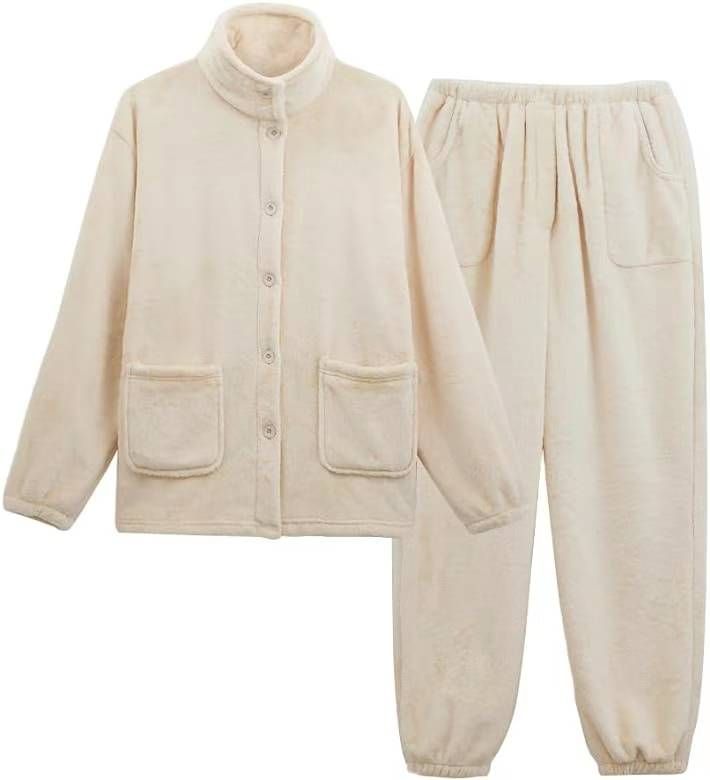 图片[2]-法兰绒的睡衣套装
只有米色男款，M-XL，
三个码 码数齐全，80元一…-日本亚马逊论坛-海外推广-同舟