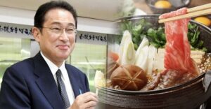 岸田首相、家族ですき焼きを食べる→炎上-同舟