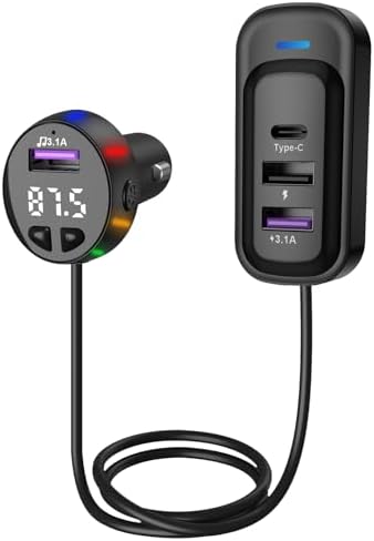 图片[1]-Gueray FMトランスミッター Bluetooth 車載充電器 …-日本亚马逊论坛-海外推广-同舟