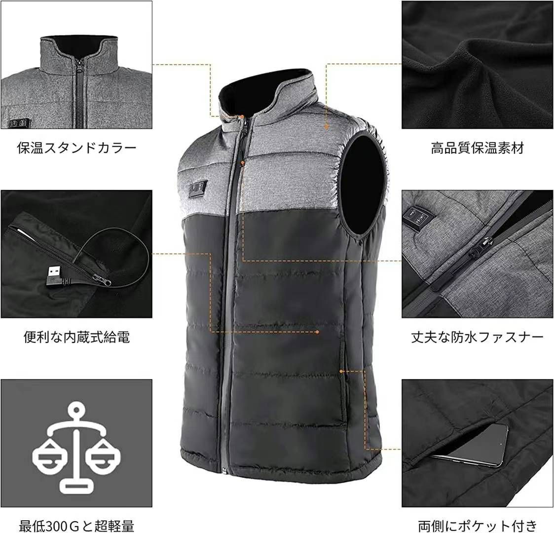 图片[2]-不带充电宝的加热马甲，42💰一个，20个起，海外仓发货，只有M-日本亚马逊论坛-海外推广-同舟