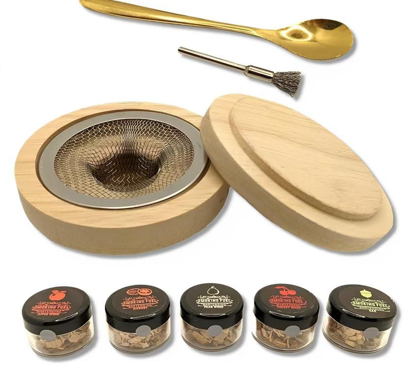 图片[1]-鸡尾酒烟熏器  包涵5个味道的天然香料
一套只要35元-日本亚马逊论坛-海外推广-同舟