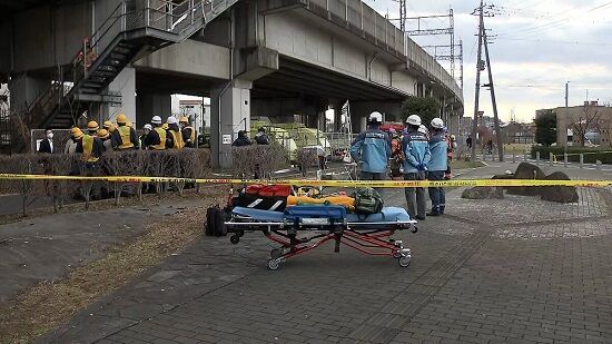 新幹線の復旧作業中に爆発があったとの報道　作業員2人が何らかの事故で搬送される-同舟