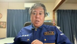 【？？】立憲・原口一博さん、なぜか自宅にて作業服姿で配信してしまう-同舟