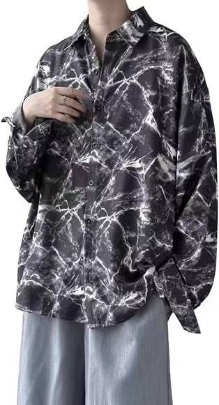 图片[6]-韩版春秋扎染衬衫质量很好
库存在评论区，颜色对比最后一个图
靓仔必备[…-日本亚马逊论坛-海外推广-同舟