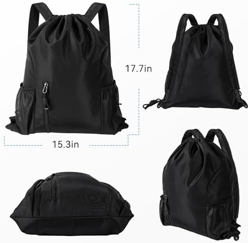 图片[5]-[Ninonly] ナップサック ジムサック 大容量 防水 軽量 折…-日本亚马逊论坛-海外推广-同舟