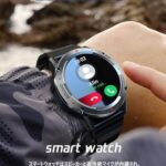 スマートウォッチ【2024アップグレード・軍用規格】Bluetoot...-同舟