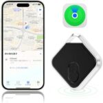 KOVCDVI スマートタグ gps 小型 紛失防止タグ 忘れ物防止...-同舟