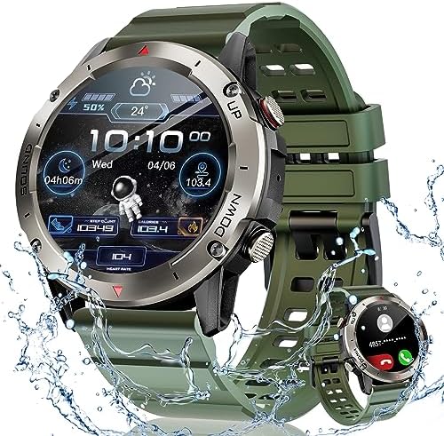 图片[1]-スマートウォッチ【2024アップグレード・軍用規格】Bluetoot…-日本亚马逊论坛-海外推广-同舟
