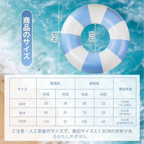 图片[4]-Ninonly 浮き輪 大人用 浮輪 子供用 うきわ O型 プール …-日本亚马逊论坛-海外推广-同舟