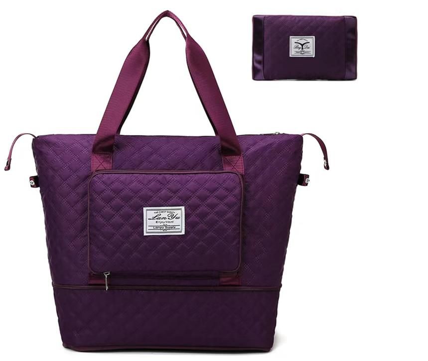 图片[1]-压痕旅行包 只有葡萄紫
特价35元包邮-日本亚马逊论坛-海外推广-同舟