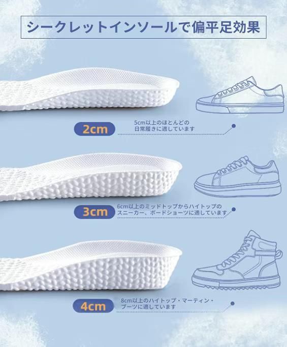 内增高偏平脚鞋垫白4cm39-40
 15元包邮-日本亚马逊论坛-海外推广-同舟