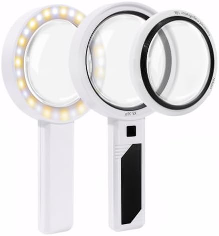 图片[1]-Ninonly 手持ちルーペ 拡大鏡 虫眼鏡 スタンドルーペ 5倍&…-日本亚马逊论坛-海外推广-同舟