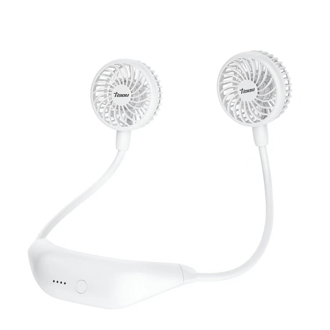 图片[2]-6000毫安大容量挂脖风扇白色，10个起25块一个，100个15块一个…-日本亚马逊论坛-海外推广-同舟