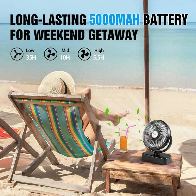 图片[4]-5000毫安 露营风扇 55元一个包邮-日本亚马逊论坛-海外推广-同舟