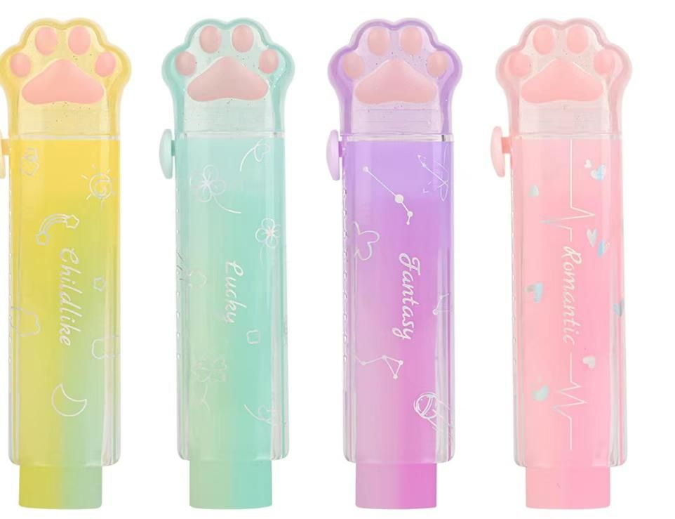 图片[1]-猫爪推拉橡皮 
黄色+粉色+紫色+绿色
30元一套包邮-日本亚马逊论坛-海外推广-同舟