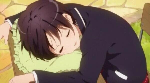 研修の休憩時間に寝ていた新人ちゃん、さっそく社会の洗礼を浴び怯えてしまう・・・-同舟