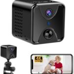 小型カメラ 4k スマホ連動対応 wifiカメラ 長時間録画 小型監...-同舟