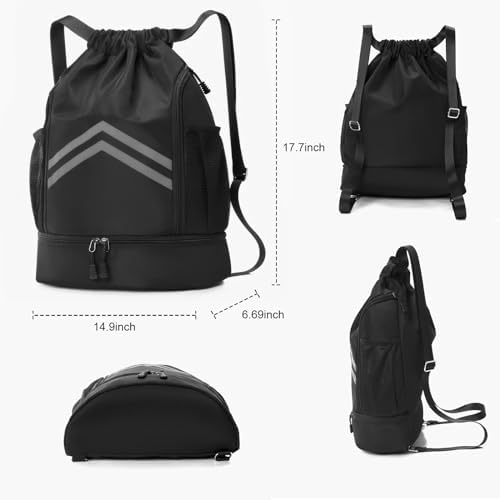 图片[2]-[Ninonly] ナップサック ジムサック ナップザック プールバ…-日本亚马逊论坛-海外推广-同舟