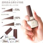ジェルネイル トップコート ベースコート 8ml 2本セット*2 ...-同舟