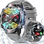 スマートウォッチ【2024新登場 軍用規格】Bluetooth5.3...-同舟
