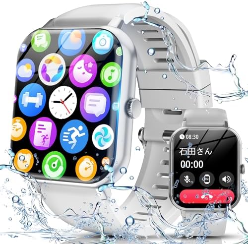 图片[1]-スマートウォッチ【2024新登場】Bluetooth5.3通話 Li…-日本亚马逊论坛-海外推广-同舟