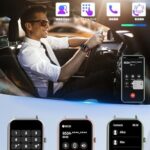 スマートウォッチ【2024新登場】Bluetooth5.3通話 Li...-同舟