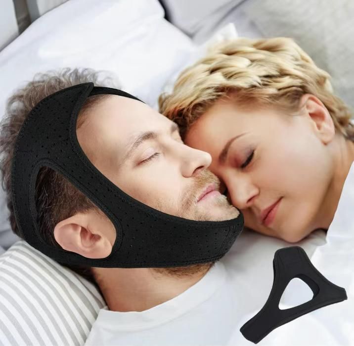 图片[1]-止鼾带三角下巴托黑色 25元包邮-日本亚马逊论坛-海外推广-同舟