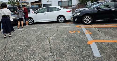 图片[2]-駐車場に止めた車が戻ってきたら大変なことになっていた・・・どうすんのコレ？-同舟