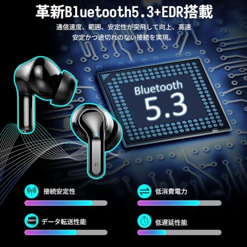 图片[2]-ワイヤレスイヤホン 2024最新 Bluetooth イヤホン 最長…-日本亚马逊论坛-海外推广-同舟