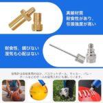 Oziral 自転車バルブ 12点セット 英式 スーパーバルブ 虫ゴ...-同舟