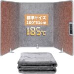 Ninonly パネルヒーター 高温版85℃ デスクヒーター 足元ヒ...-同舟