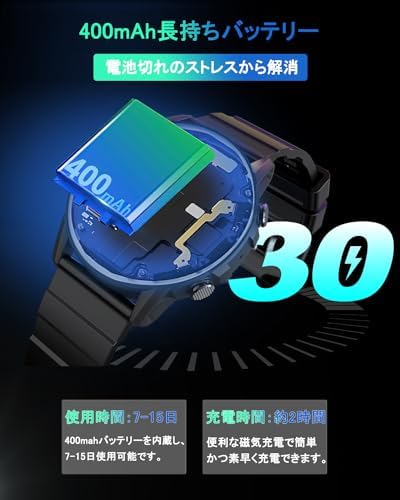 图片[5]-スマートウォッチ【2024アップグレード・軍用規格】Bluetoot…-日本亚马逊论坛-海外推广-同舟