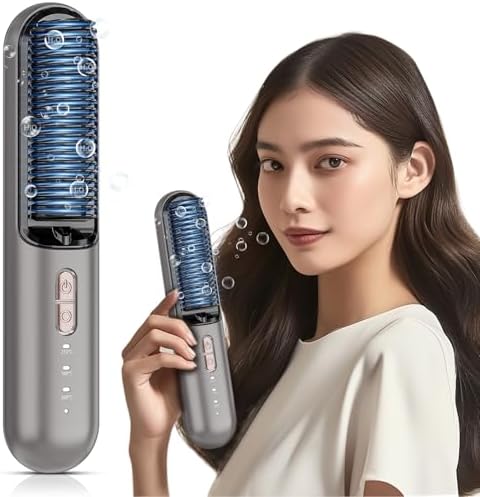 图片[1]-ヒートブラシ コードレス【2024最新型 6000万マイナスイオン】…-日本亚马逊论坛-海外推广-同舟