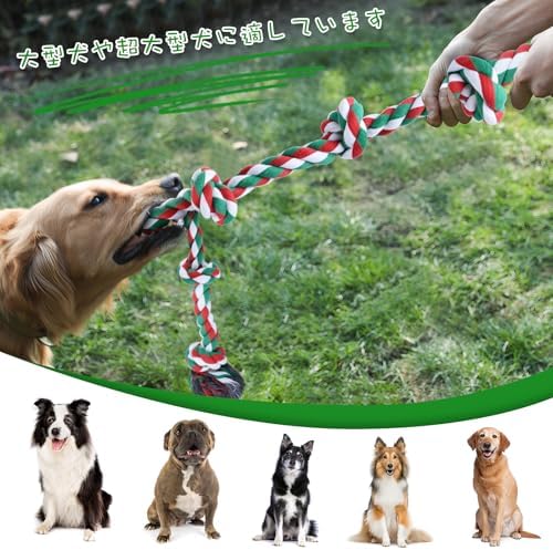 图片[6]-Oziral 犬おもちゃ ロープ 噛むおもちゃ 天然コットン 犬の玩…-日本亚马逊论坛-海外推广-同舟