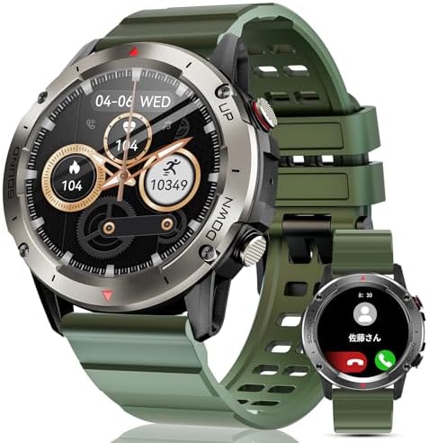 图片[1]-スマートウォッチ【2024アップグレード・軍用規格】Bluetoot…-日本亚马逊论坛-海外推广-同舟