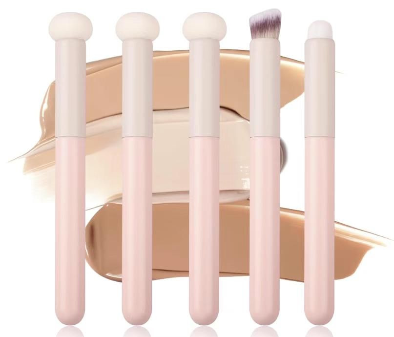 图片[1]-蘑菇头遮瑕刷 粉色 五件装 3遮瑕刷+1唇刷+1鼻梁刷
20元包邮-日本亚马逊论坛-海外推广-同舟