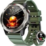 スマートウォッチ【2024秋改良最新型 軍用規格】Bluetooth...-同舟