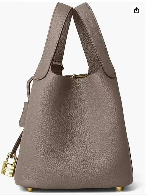 图片[2]-真皮，头层牛皮包包
M尺寸约:23厘米×21厘米×18厘米 .
 灰色…-日本亚马逊论坛-海外推广-同舟