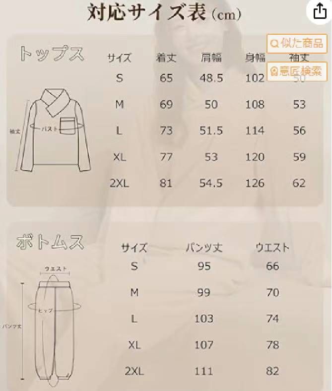 图片[2]-家居服来啦 尺码在第二个图-日本亚马逊论坛-海外推广-同舟