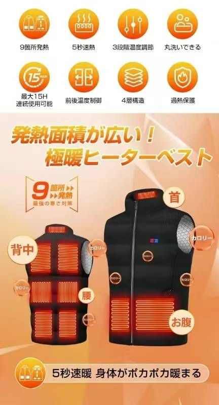 图片[1]-电热马甲不带充电宝
一件起批65包邮,10件是60包邮-日本亚马逊论坛-海外推广-同舟