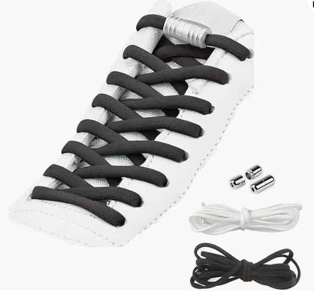 图片[1]-免绑鞋带 四根装15元包邮
（黑色+白色）*2 /黑色/ 白色/  紫…-日本亚马逊论坛-海外推广-同舟