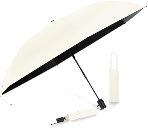 图片[1]-日傘 UVカット100遮光遮熱 折りたたみ傘【日本業界初！安全式自動…-日本亚马逊论坛-海外推广-同舟