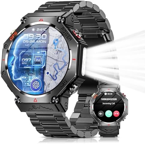 图片[1]-スマートウォッチ【2025最新進化 GPS内蔵】CHATGPT付き …-日本亚马逊论坛-海外推广-同舟