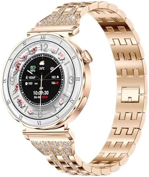 图片[1]-スマートウォッチ レディース 丸型 常時表示 通話機能 着信通知 A…-日本亚马逊论坛-海外推广-同舟