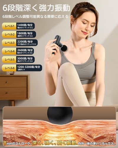 图片[3]-筋膜リリースガン (整体院長監修) ハンディガン AI自適応モード付…-日本亚马逊论坛-海外推广-同舟