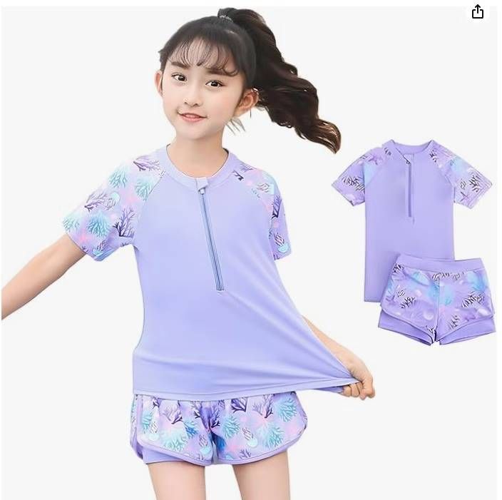 图片[1]-儿童分体游泳衣
两个颜色可选 
尺码：3Xl；4XL-日本亚马逊论坛-海外推广-同舟